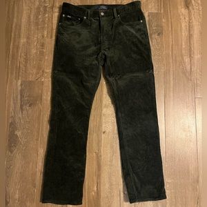 Polo Green Corduroy Pants